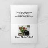 Carte "Good Mews/Bad Mews Mother's Day" (Intérieur)