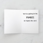 Carte Good News Get Well Card  COMD-1 (Intérieur)