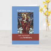 Carte Good Shepherd Séminaire (Fleur jaune)