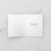 Carte Goodbye Cat - Amusant animal de compagnie Bon Voya (Intérieur)