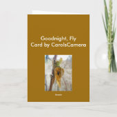 Carte Goodnight Fly Note (Dos)