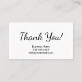 Carte Google moderne minimaliste avec code QR (Dos)