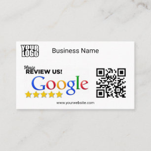 Carte Google moderne minimaliste avec code QR