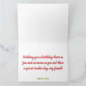 Carte Googly Eyed Sprouts - Anniversaire amusant pour un (Intérieur)