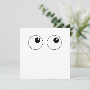 Carte Googly Eyes