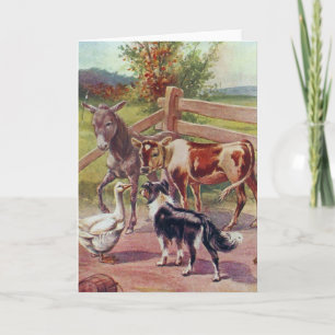 Carte Goose Gris Avec Tous Ses Amis