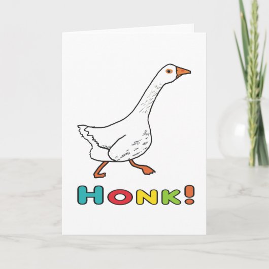 Carte Goose Honk (Devant)