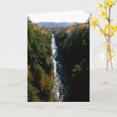 Carte Gorge de Quechee (Fleur jaune)