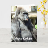 CARTE GORILLA (Fleur jaune)