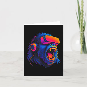 Carte Gorilla Anniversaire Garçons Adultes Hommes Femmes