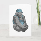 Carte Gorilla comme artisan avec clé (Devant)