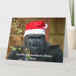 Carte Gorilla Shenanigans : Édition Noël