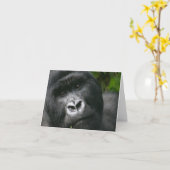 Carte Gorille de montagne (Fleur jaune)