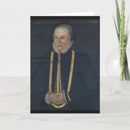 Carte Gorvil Fadersdatter Sparre de Giske (Devant)