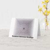 Carte Gossamer Cute Spider sur le Web Halloween Salutati (Fleur jaune)