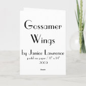 Carte Gossamer Wings (Dos)