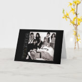 Carte Gossip Girl Black and White Group Graphisme (Fleur jaune)