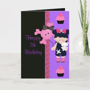 Carte Goth Girlie Cupcake