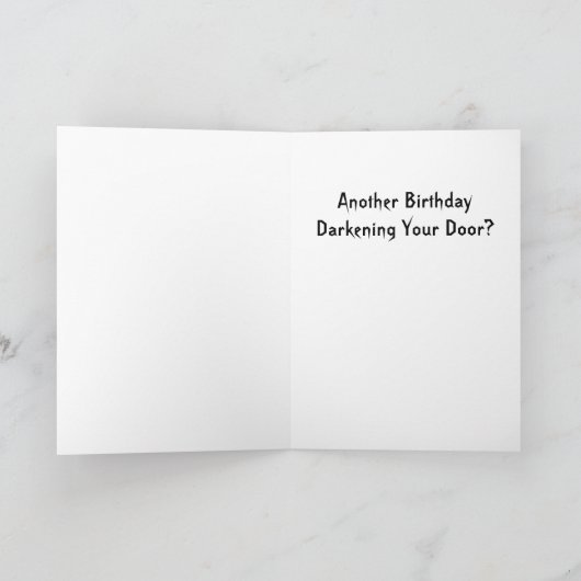 Carte Goth Halloween (Intérieur)