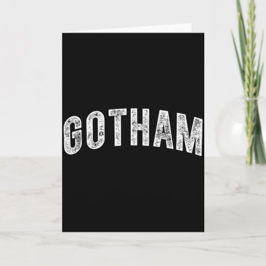 Carte Gotham (Devant)