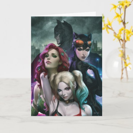 Carte Gotham City Sirens #1000 Variante de couverture co (Fleur jaune)