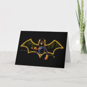Carte Gotham Knights Batgirl en logo