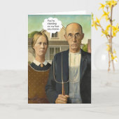 Carte Gothic Américain (Fleur jaune)