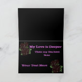 Carte gothique de Valentine (Intérieur)