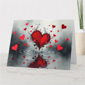 Carte gothique Valentines (Devant)