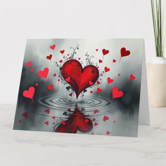 Carte gothique Valentines (Devant)
