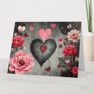 Carte gothique Valentines