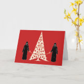 Carte Gothique Yuletide (Fleur jaune)