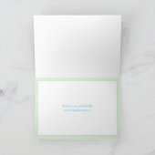 Carte Gourmand Get Well Bientôt Personnalisable (Intérieur)