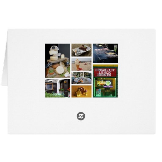 Carte gourmande (Dos Horizontal)