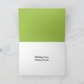 Carte Goutte D'Eau Sur La Feuille (Intérieur)