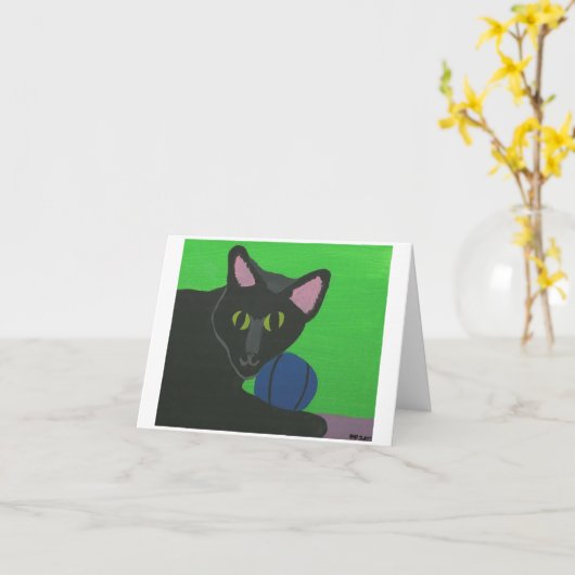 Carte Grâce (Fleur jaune)