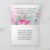 Carte Grâce Extraordinaire Comment douce le son Hymne ch (Intérieur)