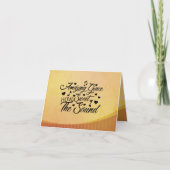 Carte Grâce Extraordinaire comment douce l'Hymne sonore (Devant)