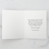 Carte Graceful 2025 Année du serpent Nouvel An chinois (Intérieur)