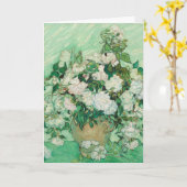Carte Graceful Roses in a Vase by Vincent van Gogh (Fleur jaune)