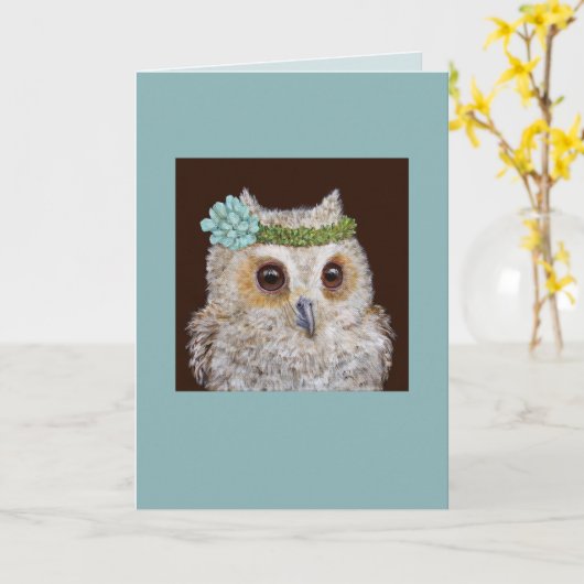 Carte Gracie (Fleur jaune)