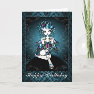 Carte "Gracie" Gothic Couture Swallow Fairy Card