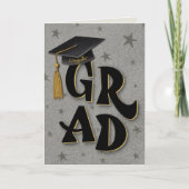 Carte GRAD Inspirivity Modern Fun Graduity Card (Devant)