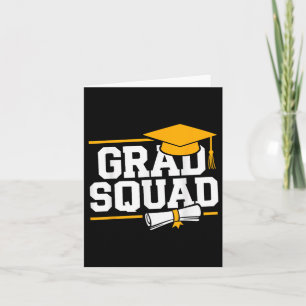 Carte Grad Squad Cl De 2025 Graduation