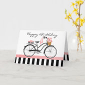 Carte gradient de Polka Dot Bicycle-no yellow (Fleur jaune)