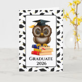 Carte Graduate Card (Fleur jaune)