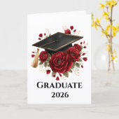 Carte Graduate Card (Fleur jaune)