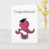 Carte Graduate de purple octopus (Fleur jaune)