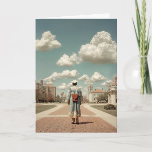 Carte Graduate Facing Boundless Future (Devant)