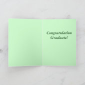 Carte Graduate Giraffe Red Tassel (Intérieur)
